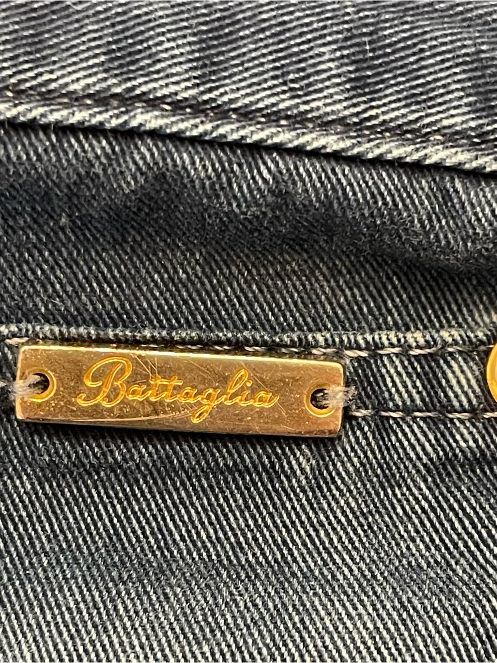 Battaglia Denim Detail